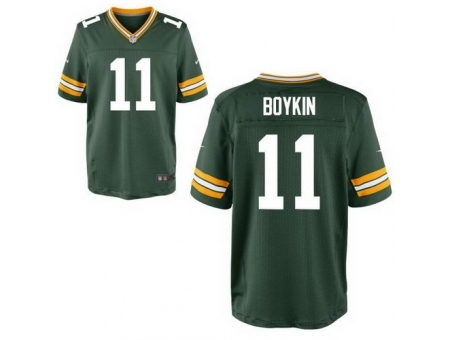 Nike Green Bay Packers 11 Jarrett Boykin Green Elite NFL Jersey