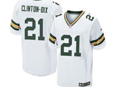 Nike Green Bay Packers 21 Ha Ha Clinton-Dix White Elite NFL Jersey