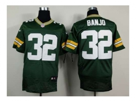 Nike Green Bay Packers 32 Chris Banjo green Elite NFL Jersey