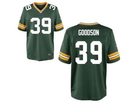 Nike Green Bay Packers 39 Demetri Goodson Green Elite NFL Jersey