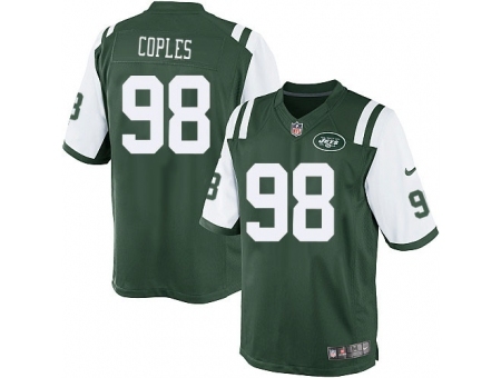 Nike New York Jets 98 Quinton Coples Green Limited NFL Jersey