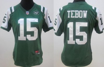 2012 Nike Women New York Jets #15 Tim Tebow green Nike NFL Jerseys