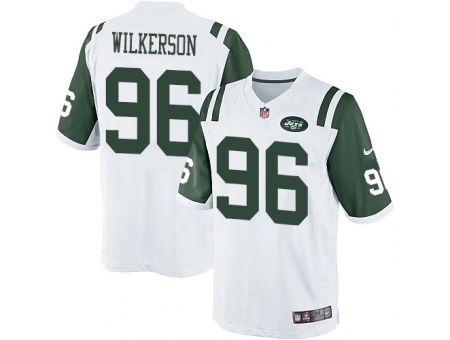 Nike New York Jets 96 Muhammad Wilkerson White Limited NFL Jersey