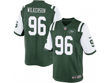 Nike New York Jets 96 Muhammad Wilkerson Green Limited NFL Jersey