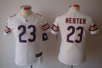 Women Nike Chicago Bears 23 Hester White Color[NIKE LIMITED Jersey]