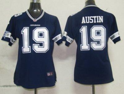 Women Nike Dallas cowboys 19 Austin Authentic Game Jersey