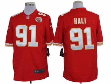 Nike Kansas City Chiefs 91 Tamba Hali Red Limited NFL Jersey