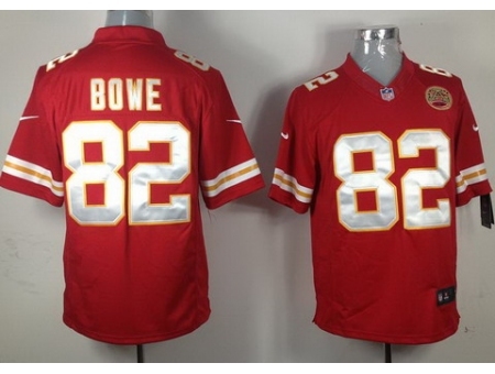 Nike Kansas City Chiefs 82 Dwayne Bowe Red LIMITED NFL Jersey