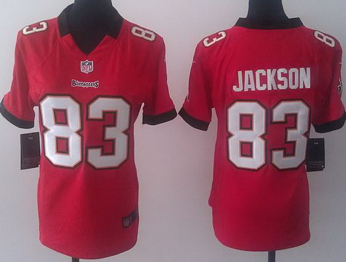 Women Nike Tampa Bay Buccaneers 83 Vincent Jackson Red NFL Jerseys