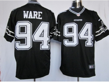 Nike Dallas Cowboys 94 DeMarcus Ware Black Limited Thankgivings NFL Jersey