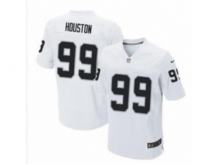 Nike Oakland Raiders 99 Lamarr Houston white Elite NFL Jersey