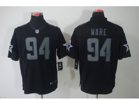 Nike Dallas Cowboys 94 DeMarcus Ware Black Limited Impact NFL Jersey