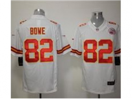 Nike Kansas City Chiefs 82 Dwayne Bowe White Limited NFL Jersey