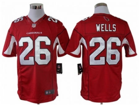 Nike Arizona Cardinals 26 Chris Wells Red Limited NFL Jersey