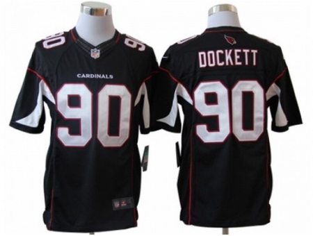 Nike Arizona Cardinals 90 Darnell Dockett Black Limited NFL Jersey