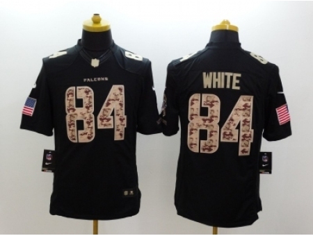 Nike Atlanta Falcons 84 Roddy White black Limited Salute to Service NFL Jersey