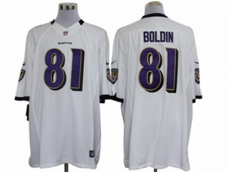 Nike Baltimore Ravens 81 Anquan Boldin White Limited NFL Jersey