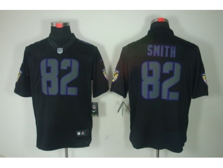 Nike Baltimore Ravens 82 Torrey Smith Black Limited Impact NFL Jerseys