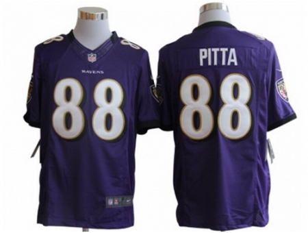 Nike Baltimore Ravens 88 Dennis Pitta Purple Limited NFL Jersey