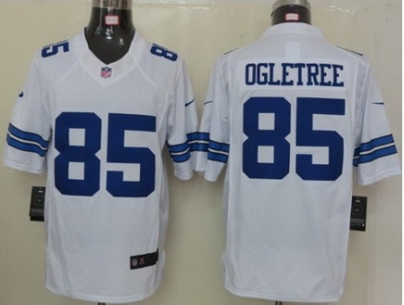 Nike Dallas Cowboys 85 Kevin Ogletree White LIMITED NFL Jersey