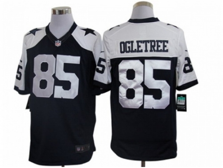 Nike Dallas Cowboys 85 Kevin Ogletree Blue Limited Thankgivings NFL Jersey