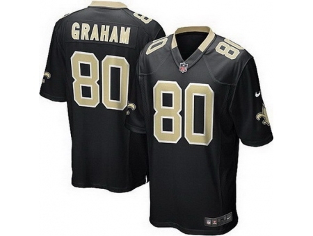 Nike New Orleans Saints 80 Jimmy Graham Black LIMITED NFL Jersey