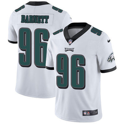 Nike Eagles #96 Derek Barnett White Youth Stitched NFL Vapor Untouchable Limited Jersey