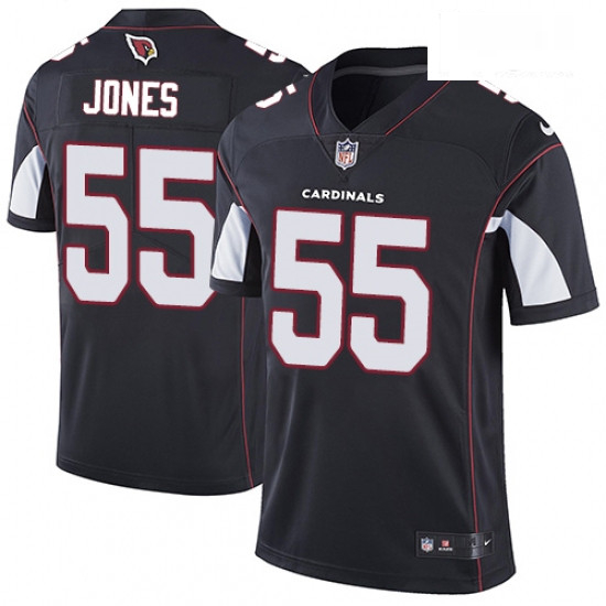 Men Nike Arizona Cardinals 55 Chandler Jones Black Alternate Vapor Untouchable Limited Player NFL Je