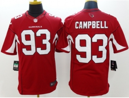 Nike Arizona Cardinals 93 Calais Campbell red Limited NFL Jersey