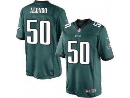 Nike Philadelphia Eagles 50 Kiko Alonso Green Limited NFL Jersey