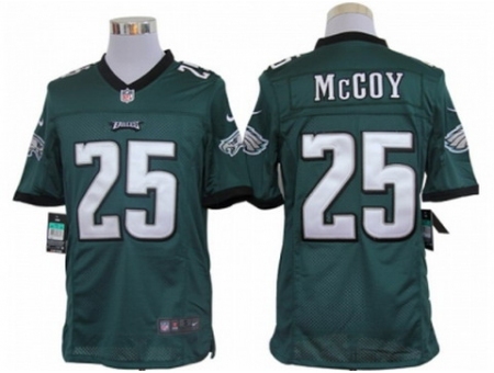 Nike Philadelphia Eagles 25 LeSean McCoy Green Limited NFL Jersey