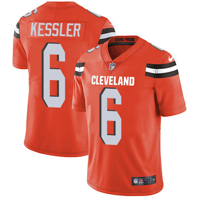 Nike Browns #6 Cody Kessler Orange Alternate Youth Stitched NFL Vapor Untouchable Limited Jersey