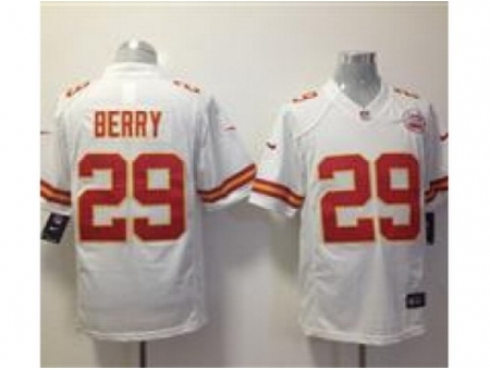 Nike Kansas City Chiefs 29 Eric Berry White Limited NFL Jersey