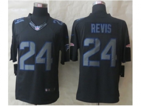 Nike New England Patriots 24 Darrelle Revis Black Limited Impact NFL Jersey