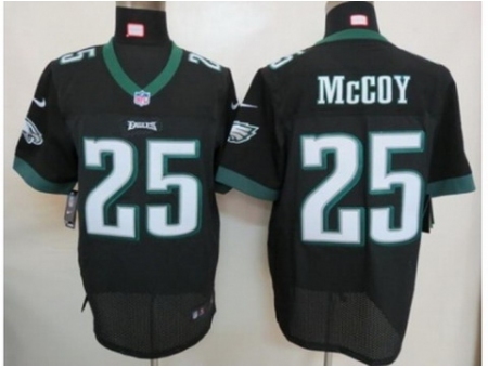 Nike Philadelphia Eagles 25 leSean McCoy black Elite NFL Jersey