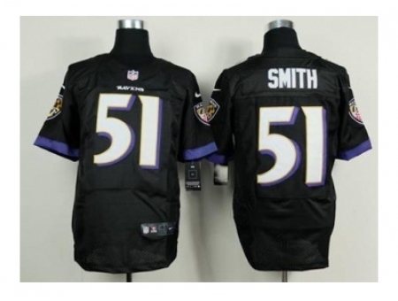 Nike baltimore ravens 51 Daryl Smith black Elite NFL Jersey