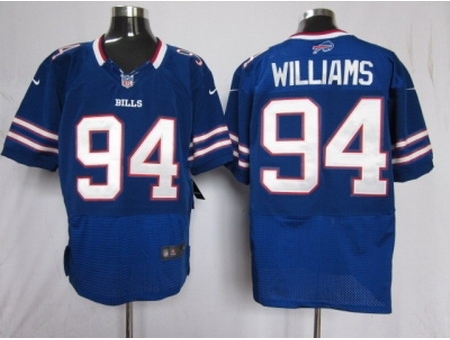 Nike buffalo bills 94 Mario Williams blue Elite NFL Jersey