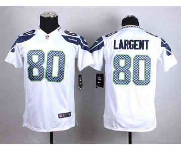 nike youth nfl jerseys seattle seahawks 80 largent white[nike]