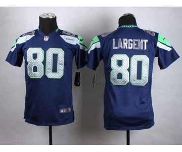 nike youth nfl jerseys seattle seahawks 80 largent blue[nike]