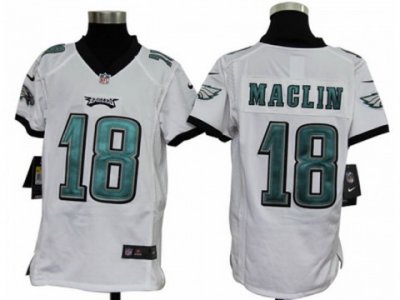 Nike Youth NFL Philadelphia Eagles #18 Jeremy Maclin White Jerseys