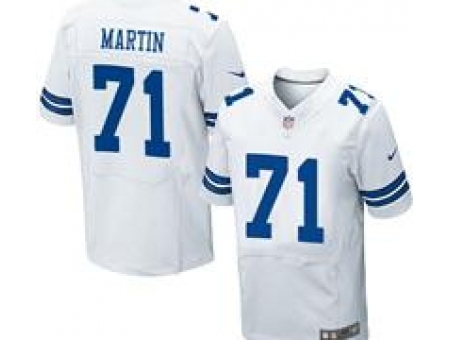 Nike Dallas Cowboys 71 Zack Martin white Elite NFL Jersey