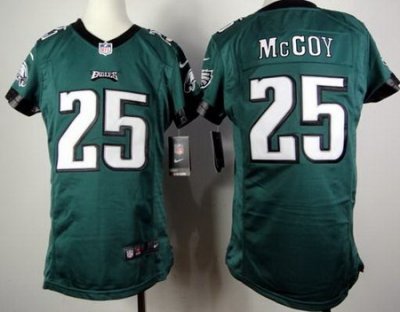 Youth Nike Philadelphia Eagles 25# LeSean McCoy Dark Green Nike NFL Jerseys