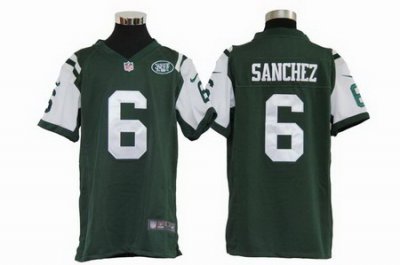 Youth Nike Youth New York Jets #6 Mark Sanchez Green jerseys