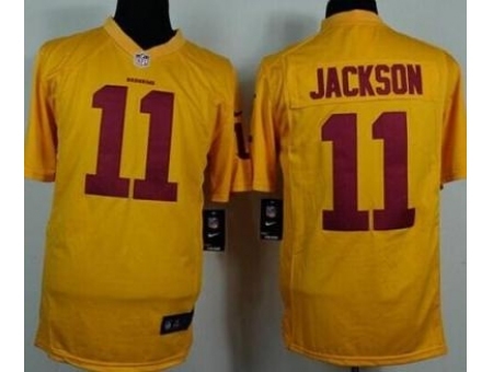 Nike Washington Redskins 11 DeSean Jackson Yellow Game NFL Jersey