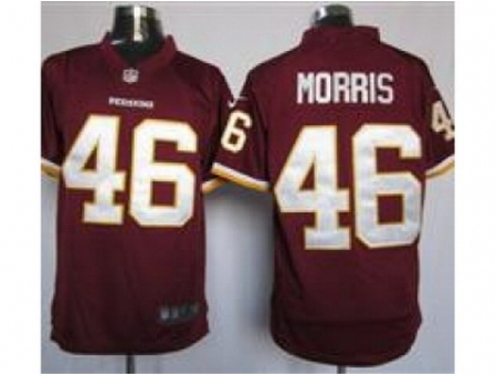 Nike Washington Redskins 46 Alfred Morris Red Game NFL Jersey