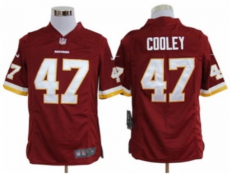 Nike Washington Redskins 47 Chris Cooley Red Game NFL Jersey