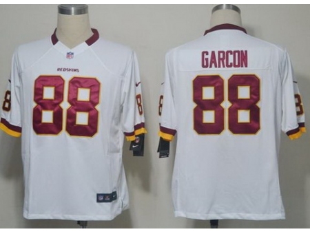 Nike Washington Redskins 88 Pierre Garcon White Game NFL Jersey