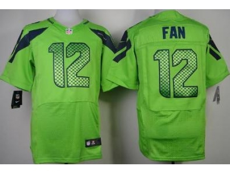 Nike Seattle Seahawks 12 Fan Green Elite NFL Jersey