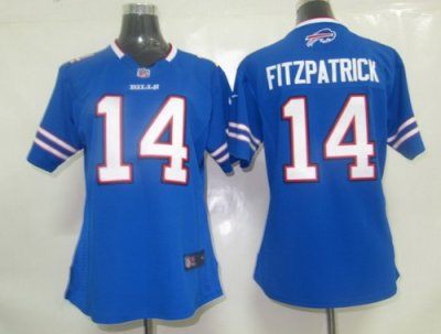 Women Nike Buffalo Bills 14 Fitzpatrick Jersey