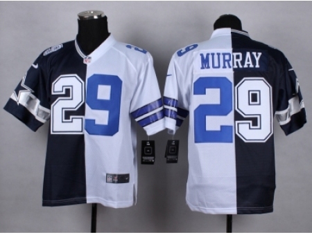 Nike Dallas Cowboys 29 DeMarco Murray blue-white Elite Split NFL Jersey